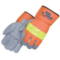 3M Scotchlite Safety Split Leather Work Gloves